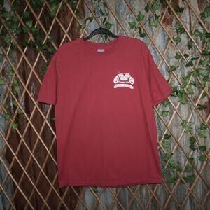 L- Vintage / Y2K 00s Harley Style Biker Rally Motorcycle Tee